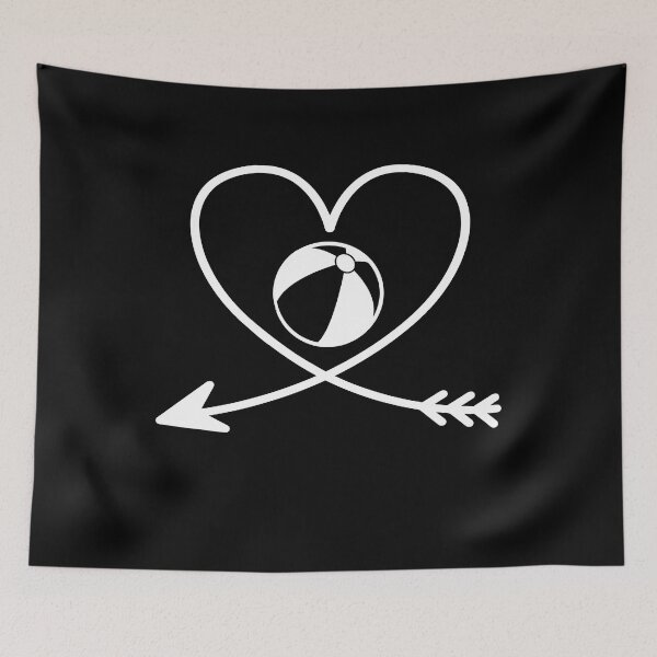 Item preview, Swim Ball Heart Arrow designed and sold by 1681830934131.