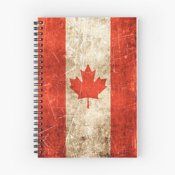 Item preview, Vintage Aged and Scratched Canadian Flag designed and sold by JeffBartels.