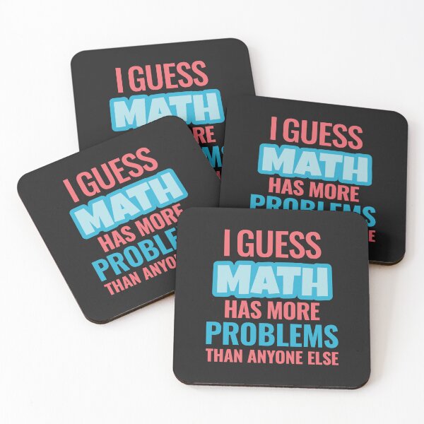 Item preview, Math problems funny quotes designed and sold by Think4Prints.