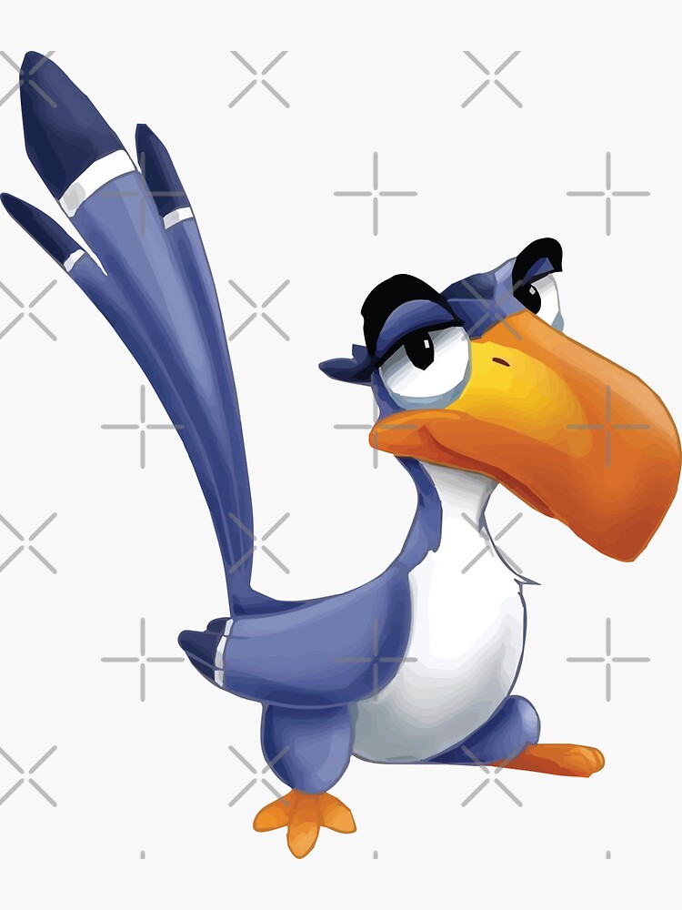 "Zazu" Sticker for Sale by FunkeyMonkey9 Redbubble