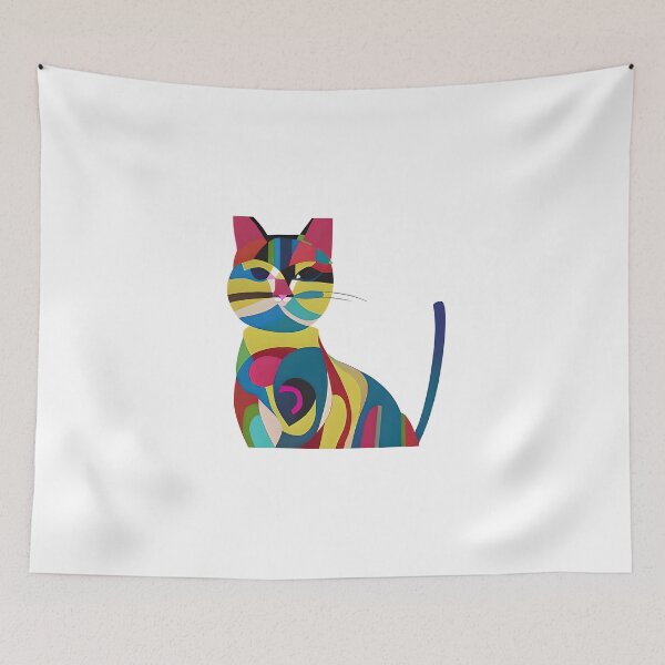 Artikelvorschau, Katzenkollektion - Stil 03 - Catesque 54 entworfen und verkauft von Ruud Hanou.