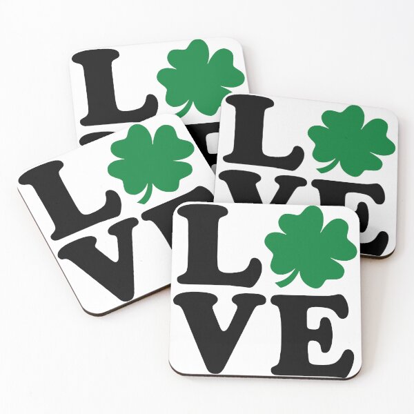 Item preview, St Patrick's Day LOVE Shamrock Irish designed and sold by livianasgifts.