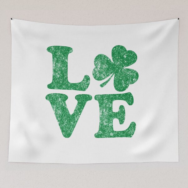 Item preview, St Patrick's Day LOVE Shamrock Irish designed and sold by livianasgifts.