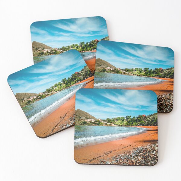 Item preview, Beautiful Beach with Golden Sand in Algeria  designed and sold by labatchino10.
