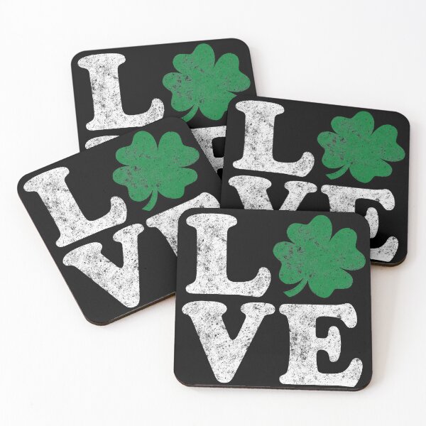 Item preview, St Patrick's Day LOVE Shamrock Irish designed and sold by livianasgifts.