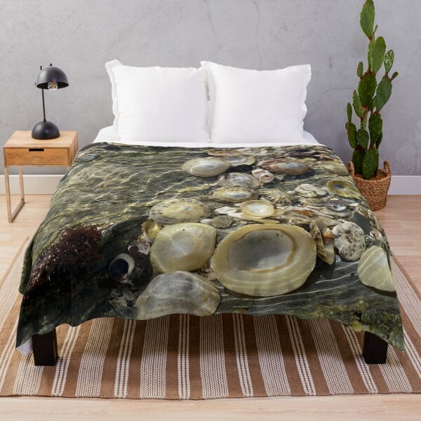 Item preview, Love Life By The Sea Shells Rock Pool designed and sold by CandOCreative.