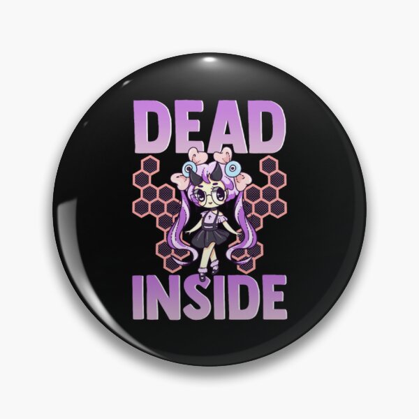 Item preview, Cute Emo Dead Inside Pastel Kawaii Anime Girl designed and sold by JoinChristabel.