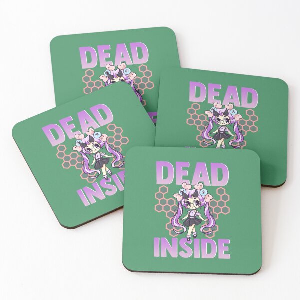 Item preview, Cute Emo Dead Inside Pastel Kawaii Anime Girl designed and sold by JoinChristabel.