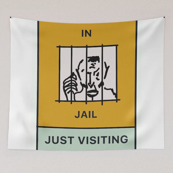 Item preview, In Jail designed and sold by nickclarkeart.