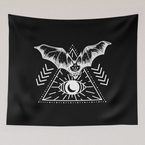 Item preview, Creepy Wicca and Witchcraft Gothic Dark Bat designed and sold by JoinChristabel.