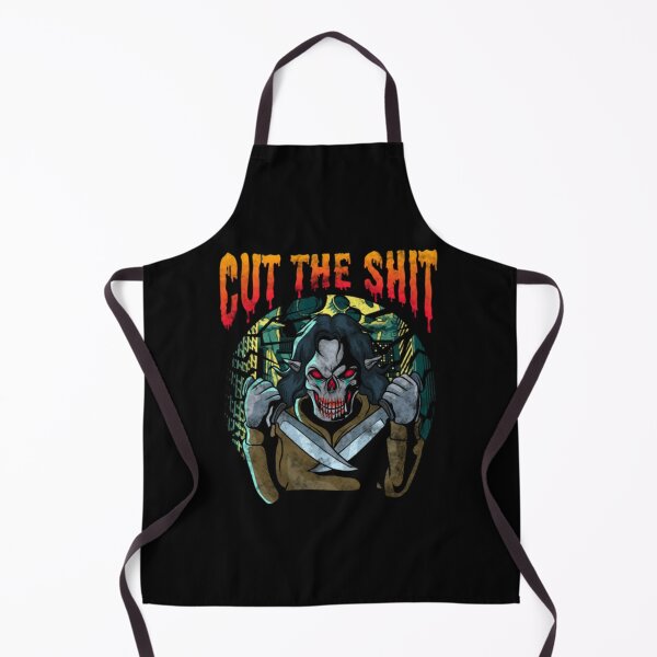 Item preview, Cut the Shit Demon Knife Pun designed and sold by JoinChristabel.
