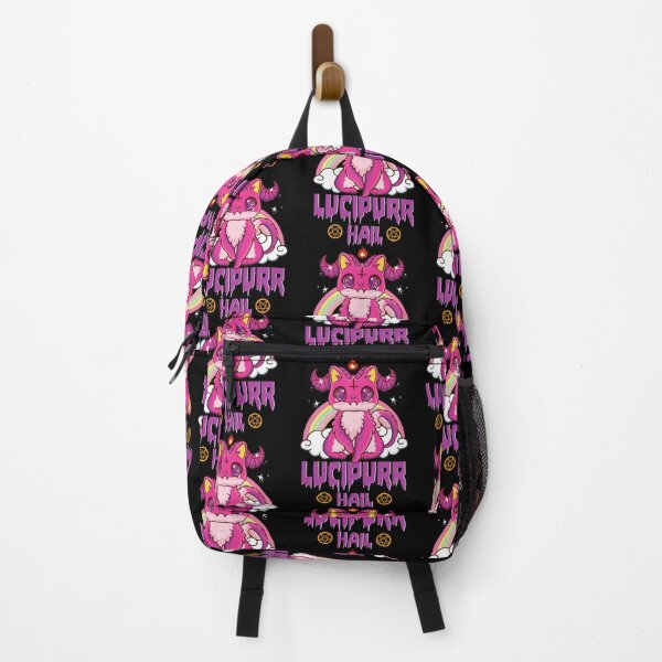 Item preview, Cute & Funny Hail Lucipurr Satanic Kitten Pun Emo designed and sold by JoinChristabel.