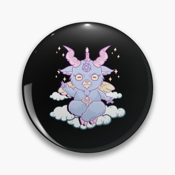 Item preview, Cute Anime Kawaii Baphomet Pastel Goth Emo Pun designed and sold by JoinChristabel.