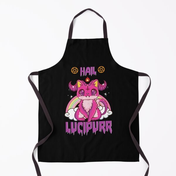Item preview, Cute & Funny Hail Lucipurr Satanic Kitten Pun Emo designed and sold by JoinChristabel.