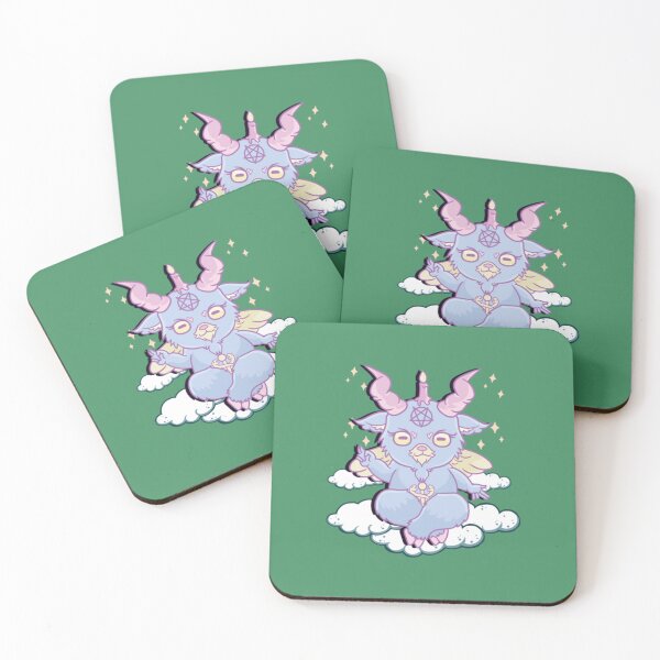 Item preview, Cute Anime Kawaii Baphomet Pastel Goth Emo Pun designed and sold by JoinChristabel.
