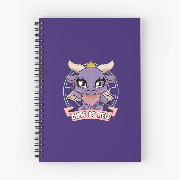Item preview, Cute As Hell Kawaii Baphomet Anime Goth Pun designed and sold by JoinChristabel.