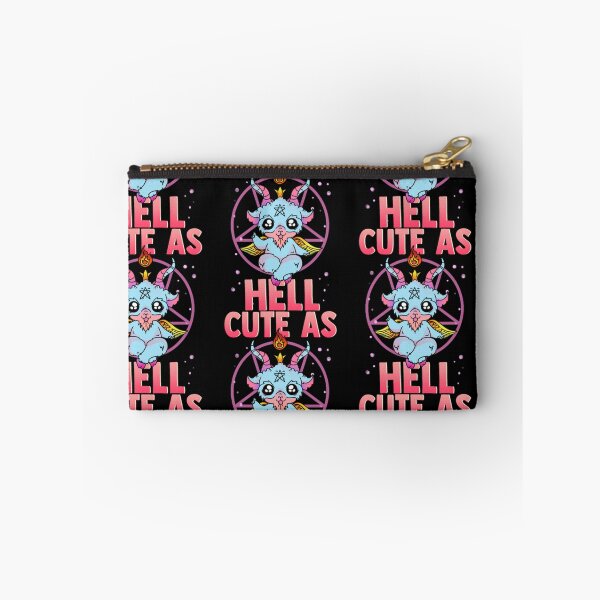 Item preview, Cute As Hell Satanic Pastel Kawaii Baphomet Pun designed and sold by JoinChristabel.