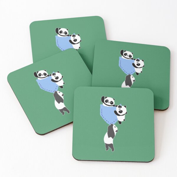 Item preview, Cute Baby Panda Family Kawaii Pocket Pandas designed and sold by JoinChristabel.