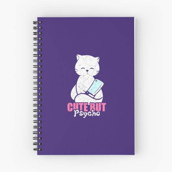 Item preview, Cute But Psycho Funny Meme Cat Women  designed and sold by JoinChristabel.