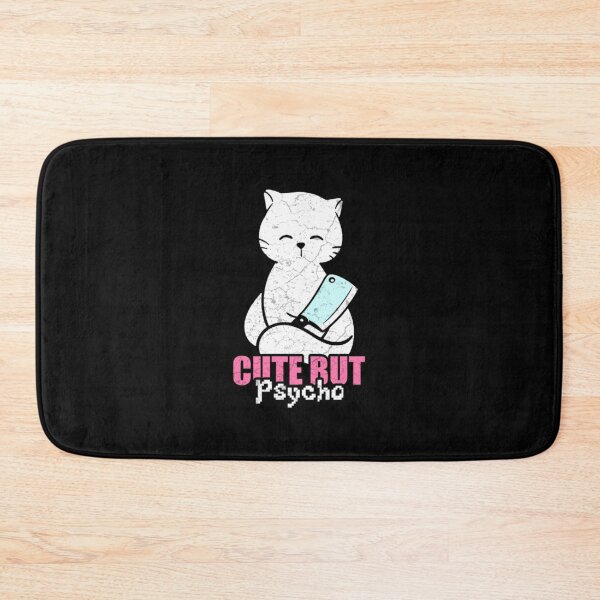 Item preview, Cute But Psycho Funny Meme Cat Women  designed and sold by JoinChristabel.