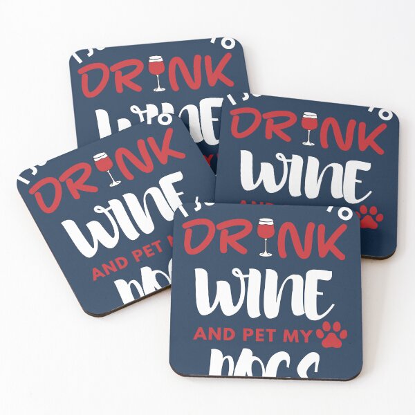 Item preview, I just want to drink wine and pet my dogs designed and sold by BarbiePearl.