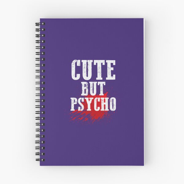 Item preview, Cute But Psycho Funny Punk Emo Goth Gift For Psych designed and sold by JoinChristabel.