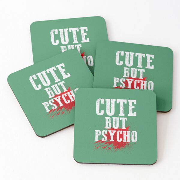 Item preview, Cute But Psycho Funny Punk Emo Goth Gift For Psych designed and sold by JoinChristabel.