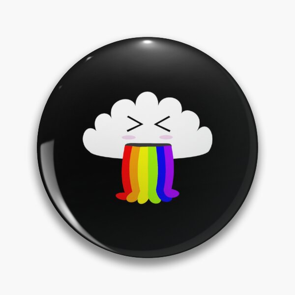 Item preview, Cute cloud puking out a rainbow designed and sold by JoinChristabel.