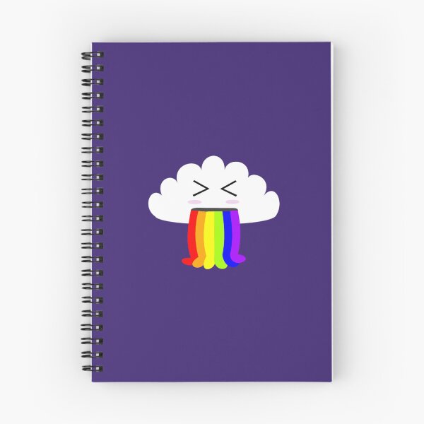 Item preview, Cute cloud puking out a rainbow designed and sold by JoinChristabel.