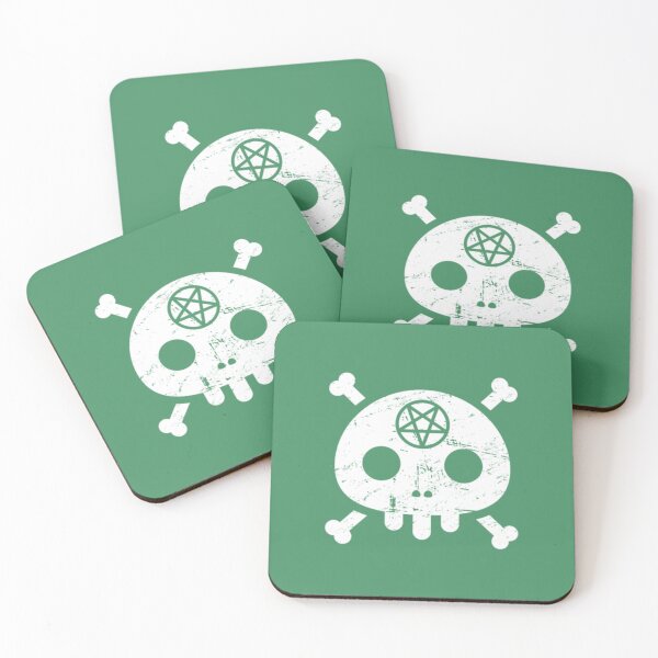 Item preview, Cute Goth Pentagram Skull designed and sold by JoinChristabel.