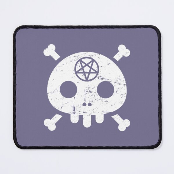 Item preview, Cute Goth Pentagram Skull designed and sold by JoinChristabel.