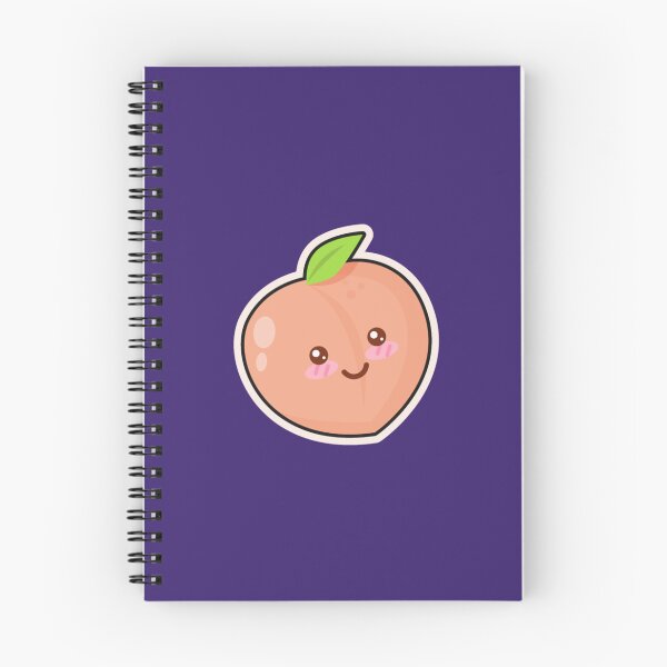 Item preview, Cute Kawaii Peach Cartoon Drawing designed and sold by JoinChristabel.