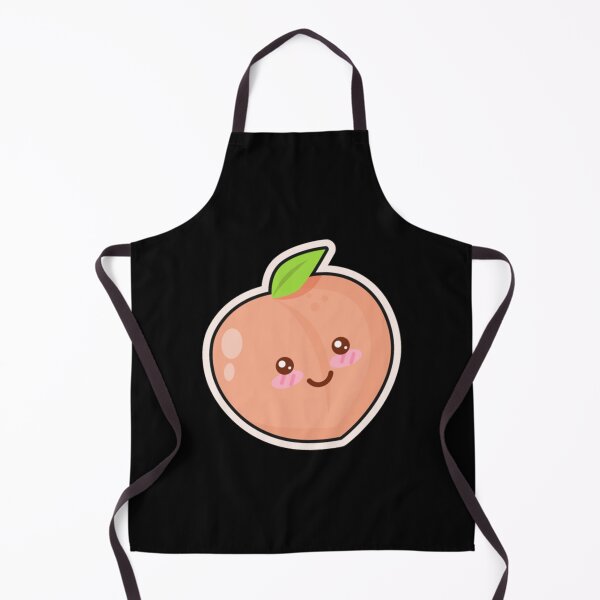 Item preview, Cute Kawaii Peach Cartoon Drawing designed and sold by JoinChristabel.