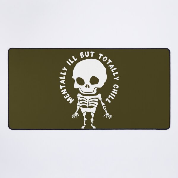 Item preview, Mentally Ill But Totally Chill designed and sold by designerpriti.