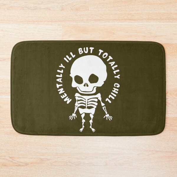 Item preview, Mentally Ill But Totally Chill designed and sold by designerpriti.