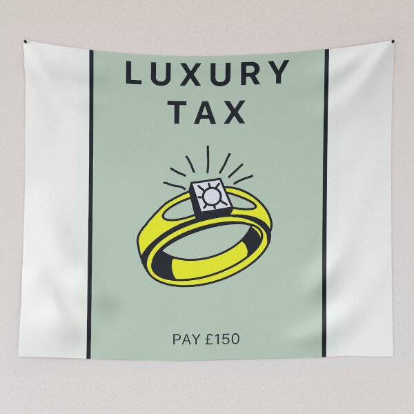 Item preview, Luxury Tax designed and sold by nickclarkeart.