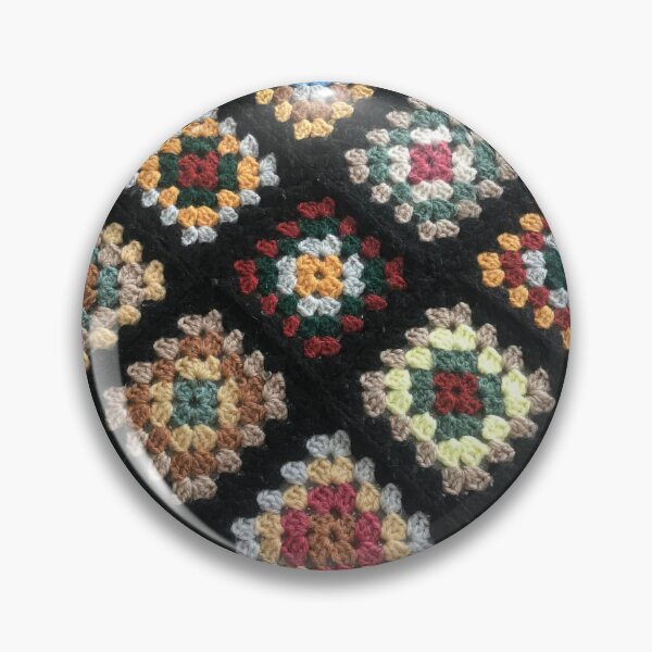 Item preview, Crocheted Granny square blanket 2 designed and sold by MeluCrochet.