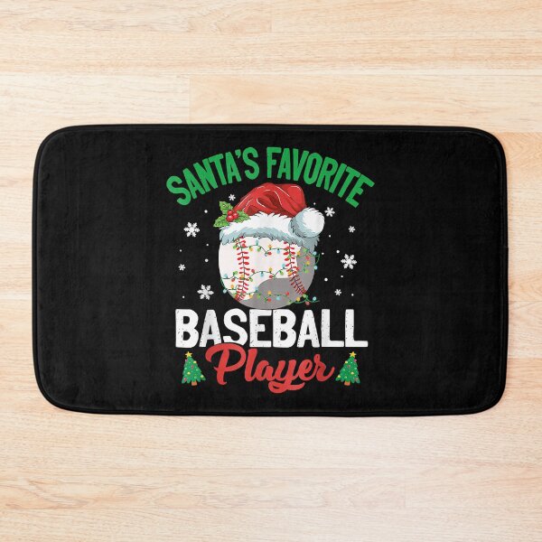 Artikelvorschau, Santa's Lieblings-Baseballspieler-Weihnachtspyjama entworfen und verkauft von IsraelCastro.