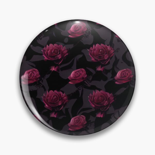 Item preview, Moody dark red rose pattern designed and sold by Lenkooo.