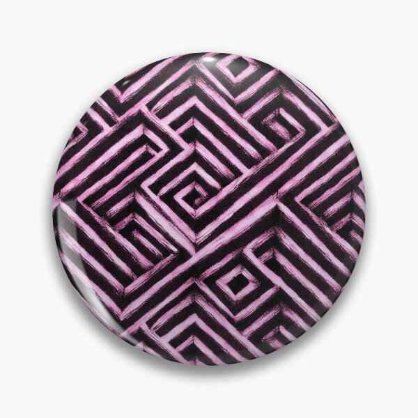 Item preview, Abstract Labyrinth Pattern, Muted Pink designed and sold by GrimCutie.