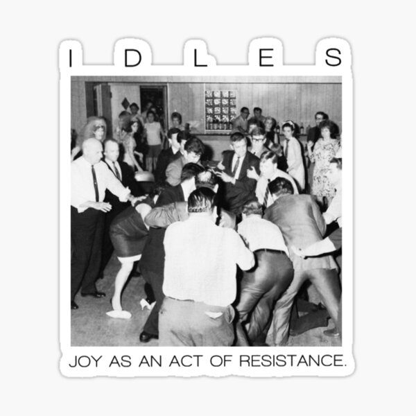 "Idles JOY" Sticker for Sale by Bienboro Redbubble