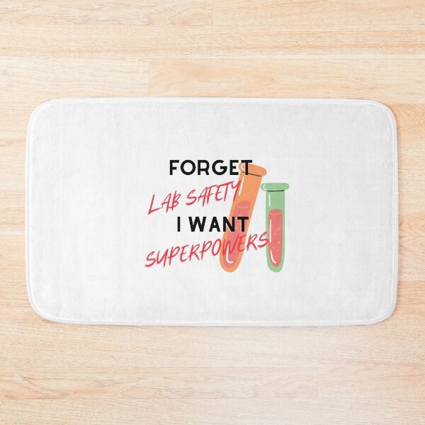 Item preview, Foget lab safety I want superpowers  designed and sold by GamersLands.