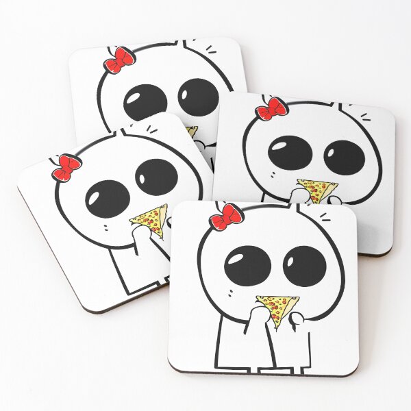 Item preview, Hornie eating pizza | Introducing Hornie designed and sold by sci-fAI.