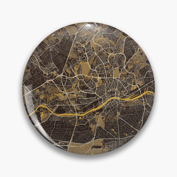 Item preview, Frankfurt City Map of Germany - Pastel designed and sold by deMAP.