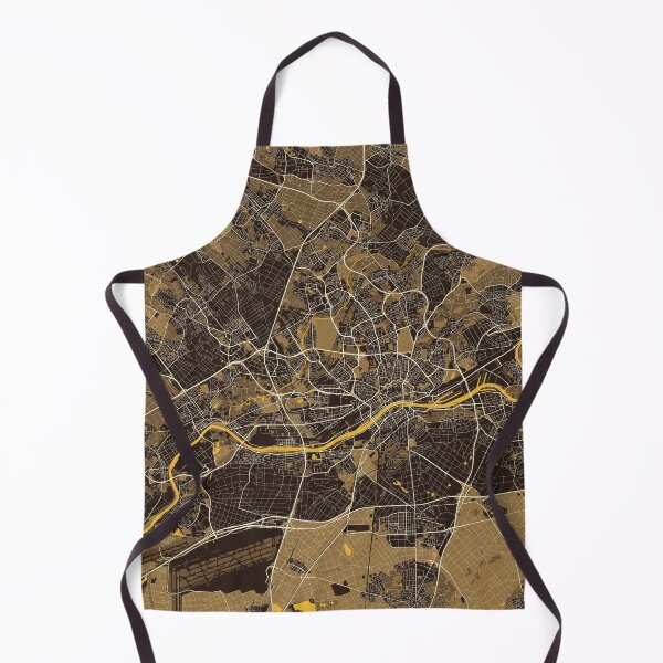 Item preview, Frankfurt City Map of Germany - Pastel designed and sold by deMAP.