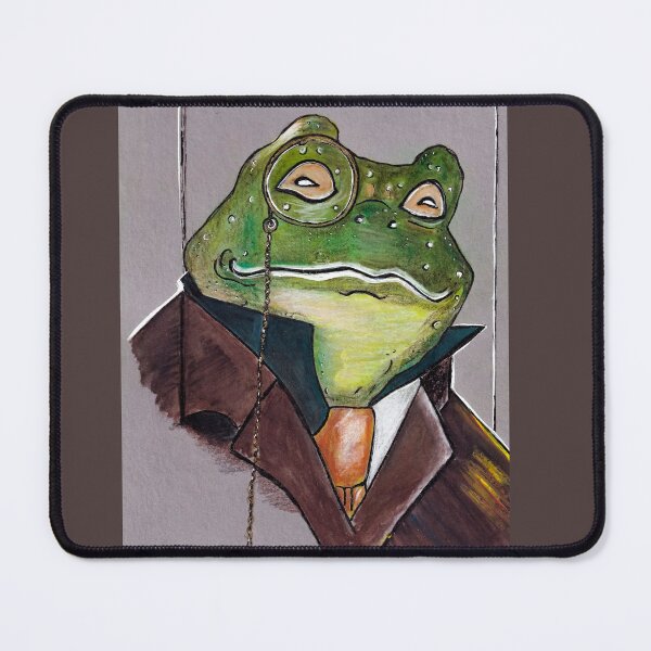 Item preview, Toad with monocle designed and sold by la-patte-de-pat.
