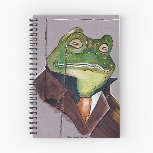 Item preview, Toad with monocle designed and sold by la-patte-de-pat.