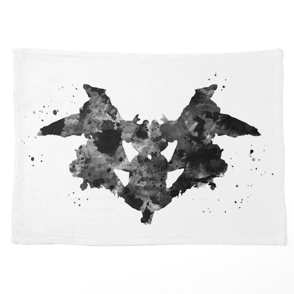 Rorschach Test, Abstract Designs - Magic Land Art Board Print for Sale by  klyngiant