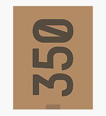 Yeezy Boost 350 Box Illustration Photographic Print