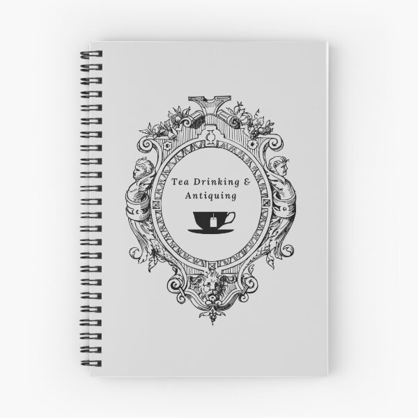 Item preview, Tea Drinking and Antiquing designed and sold by NineVi.